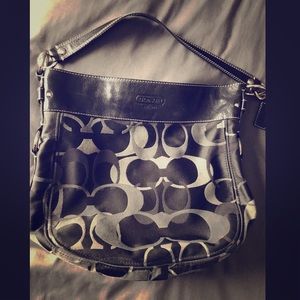 Coach Black Shoulder Bag